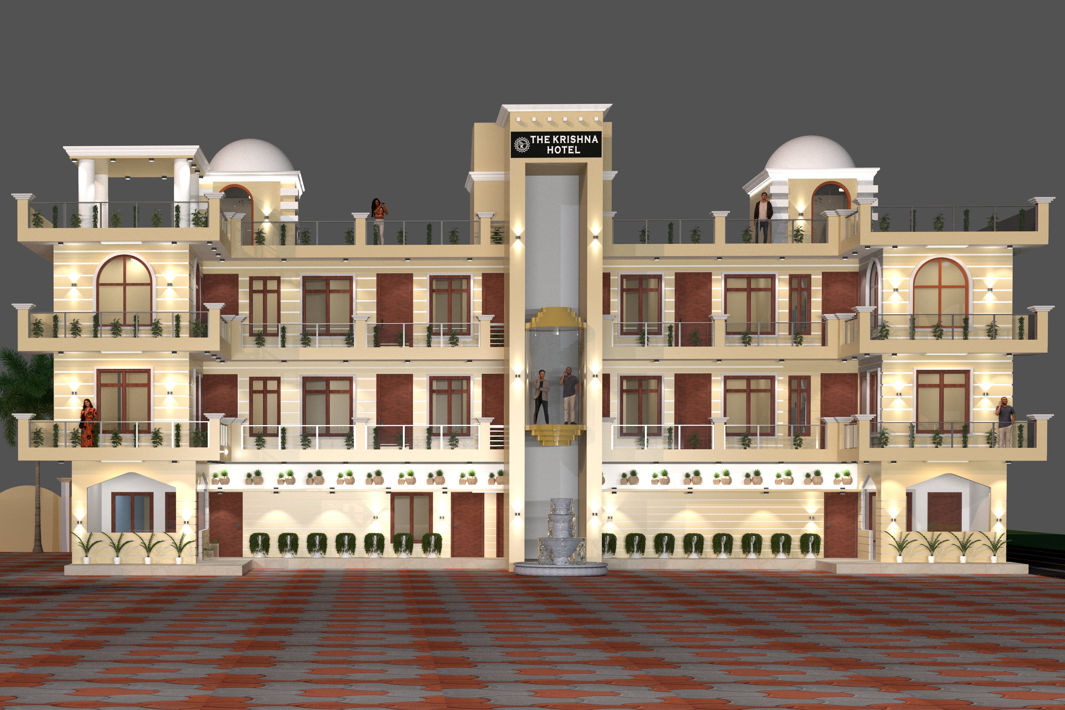 <b>THE KRISHNA HOTEL</b> image